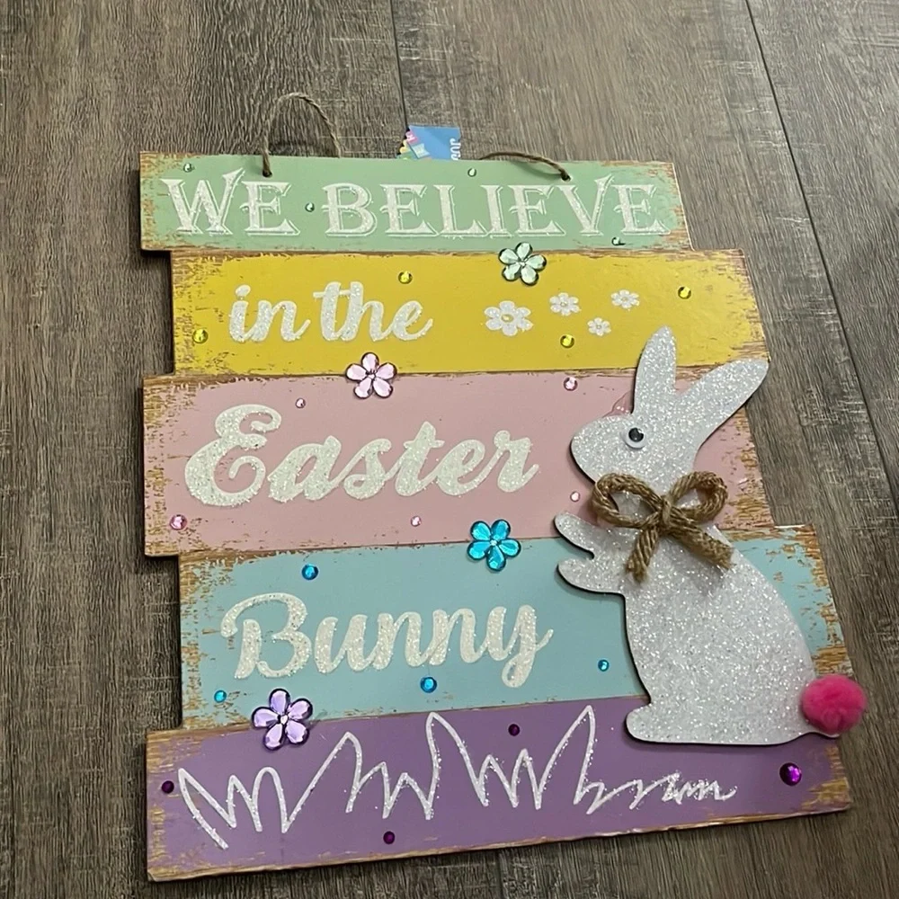Easter Inspirational Wall or Door Hanging 🐣🆕🐣 ⭐️A 2 for $14 item⭐️